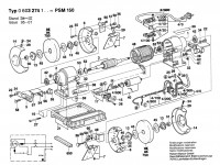 Bosch 0 603 274 103 Psm 150 Bench Grinder 220 V / Eu Spare Parts